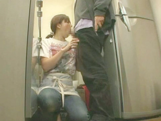 Sana's Dangerous Blowjob in the Break Room is a Must-See XXX Show